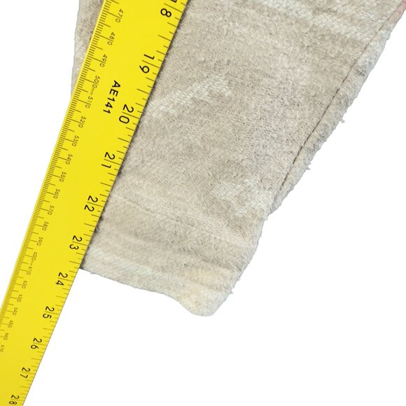 Rock & Roll Denim Beige & Rust Aztec Patterned Shirt Jacket XL - Picture 9 of 12